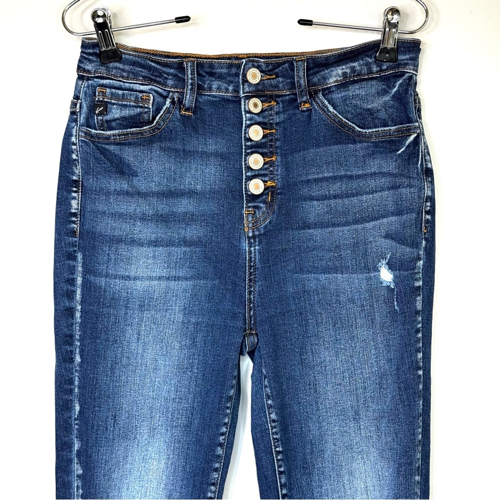 KanCan Estilo High Rise Button Fly Skinny Jeans Women’s Size 27 Distressed - Picture 6 of 17